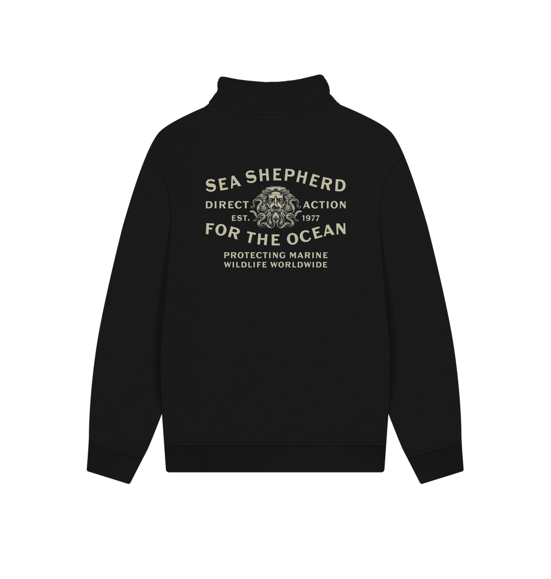 Sea Shepherd Poseidon Half Zip Sweatshirt