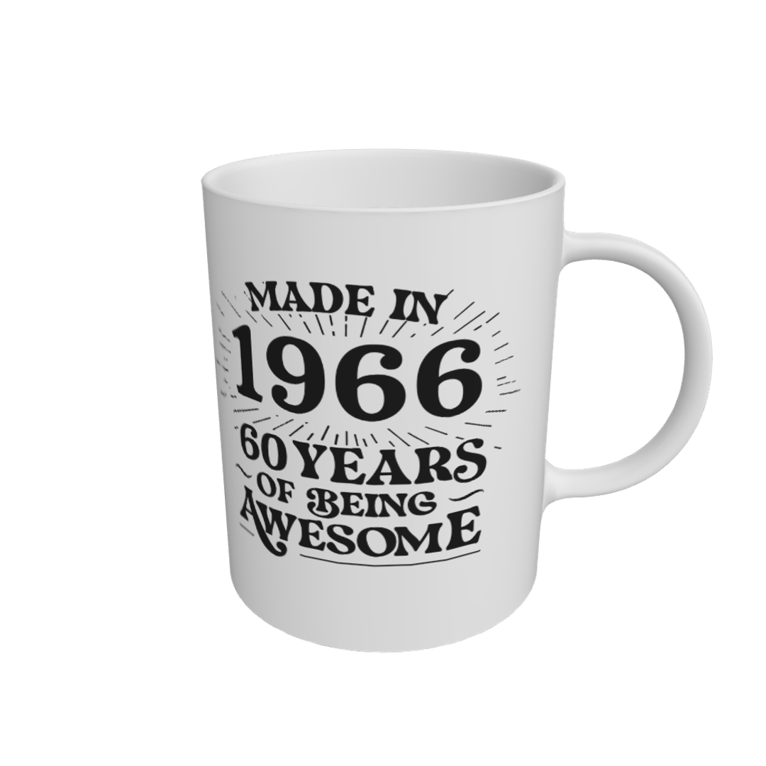 60th Birthday Mug 1965 | Made in 1965 Gift | Shirtbox