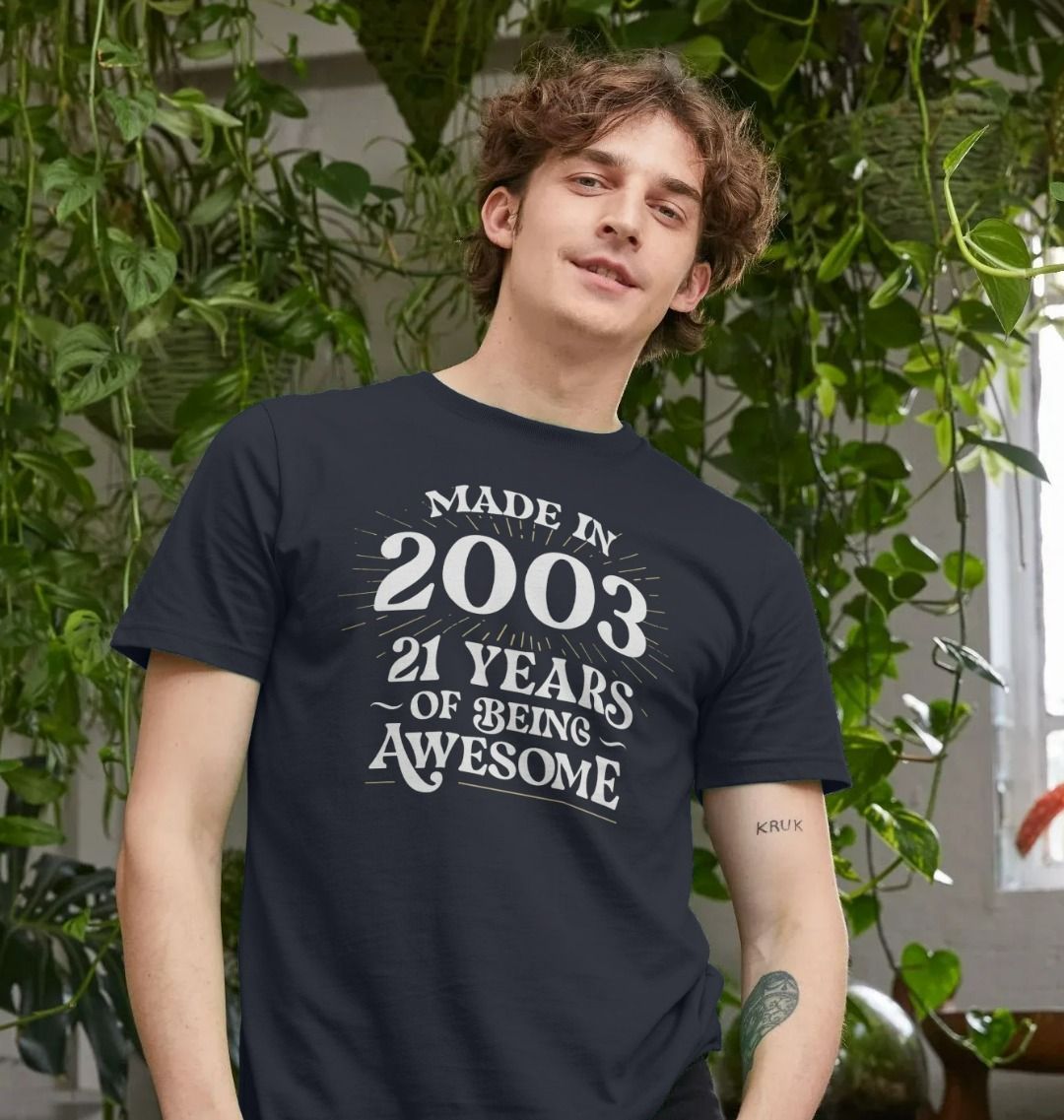 Made in 2003 T-Shirt | 21st Birthday Gift | Shirtbox