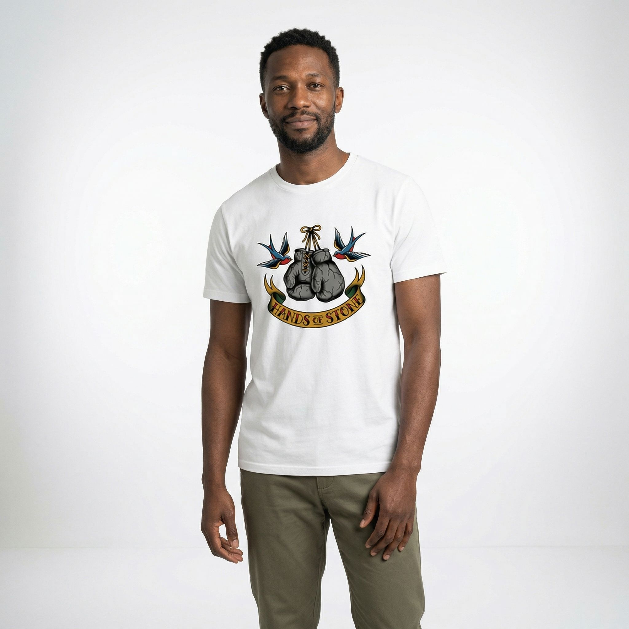 Hands Of Stone Boxing T-Shirt | Fighter T-Shirt | Shirtbox
