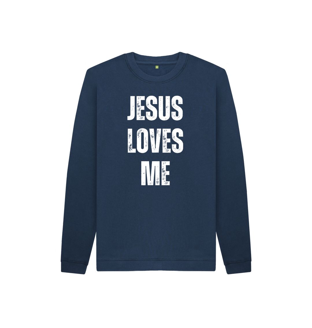 Jesus Loves Me 100% Organic cotton Kid's Jumper & Sweatshirt