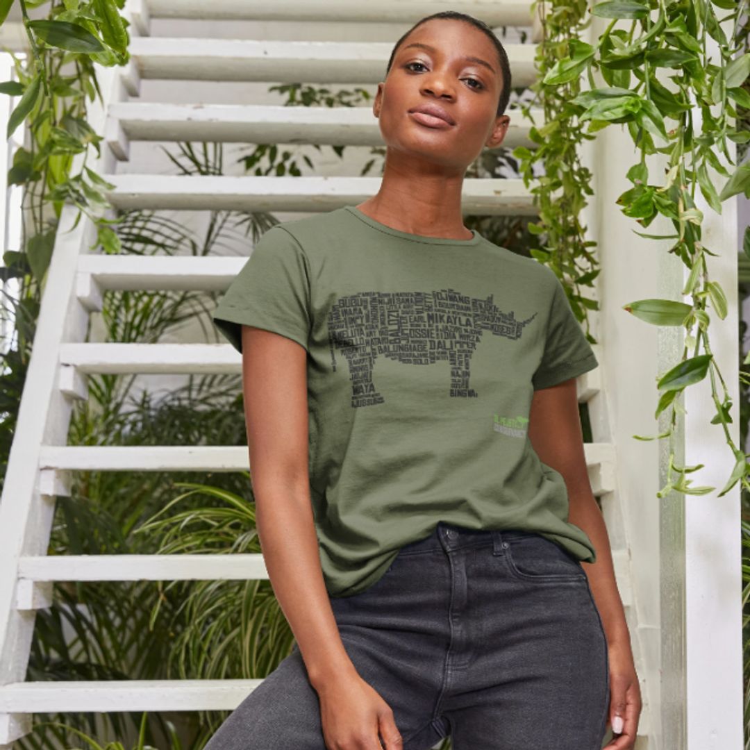 Womens Rhino Top | Rhino Charity Top | Ol Pejeta