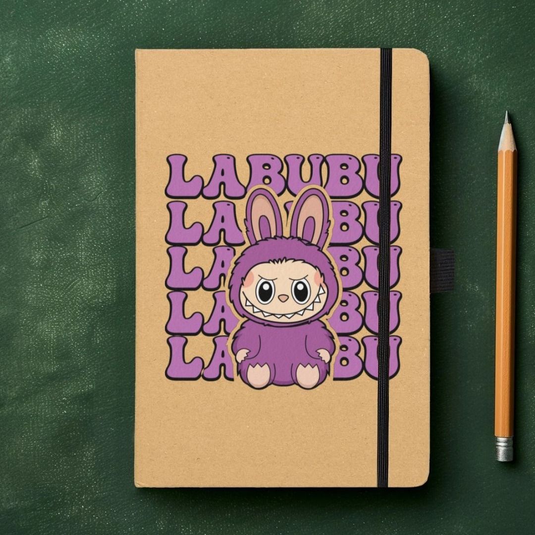 Purple Labubu Notebook