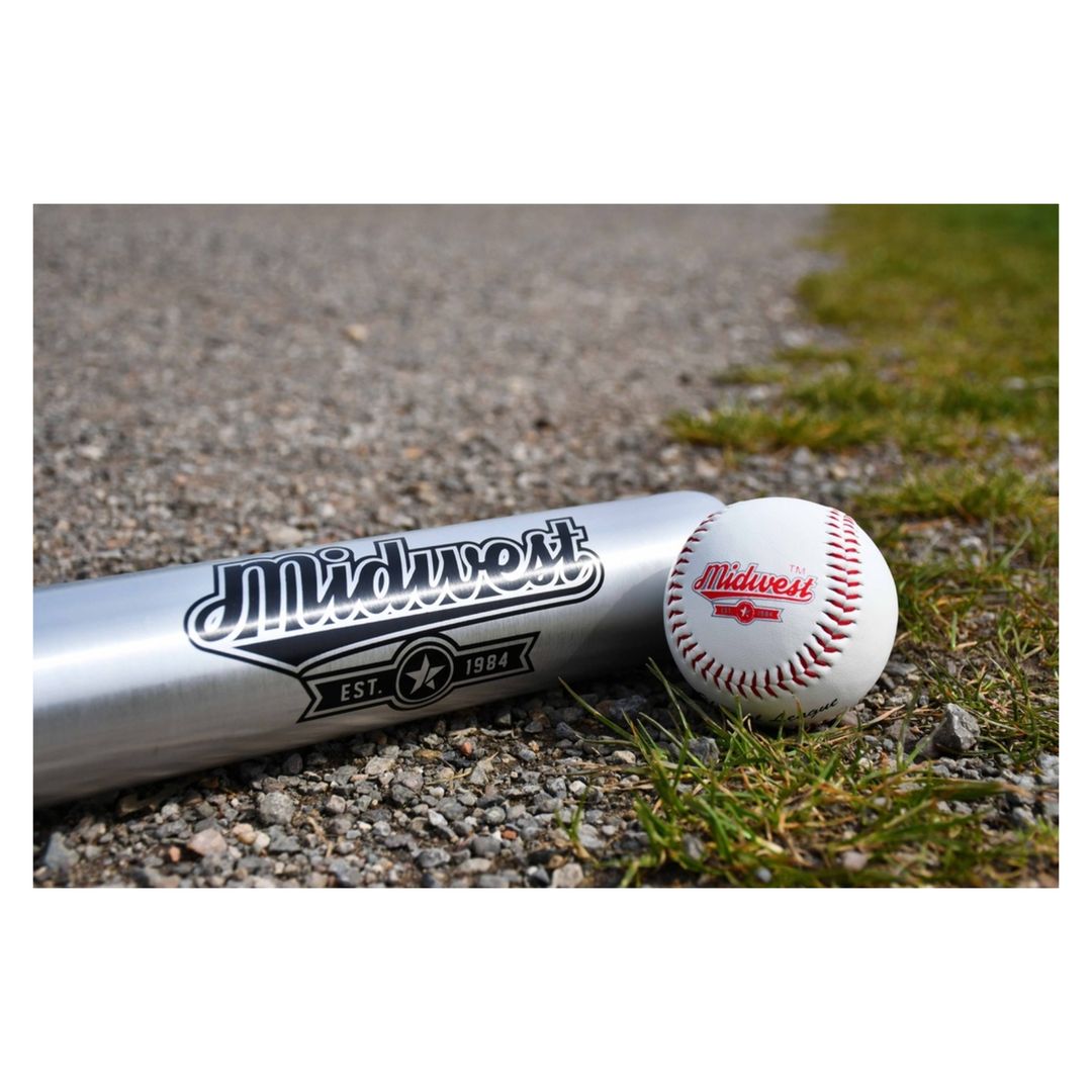 Ballon De Baseball Midwest Taille 9" - Neuf Pour L'Entraînement