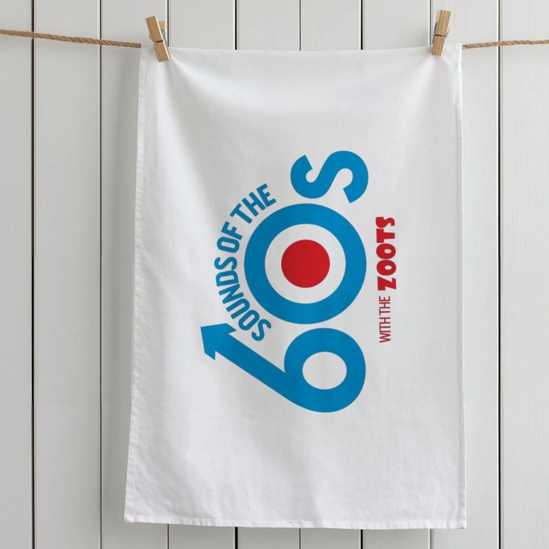 The Zoots Sounds of the 60s Tea Towel