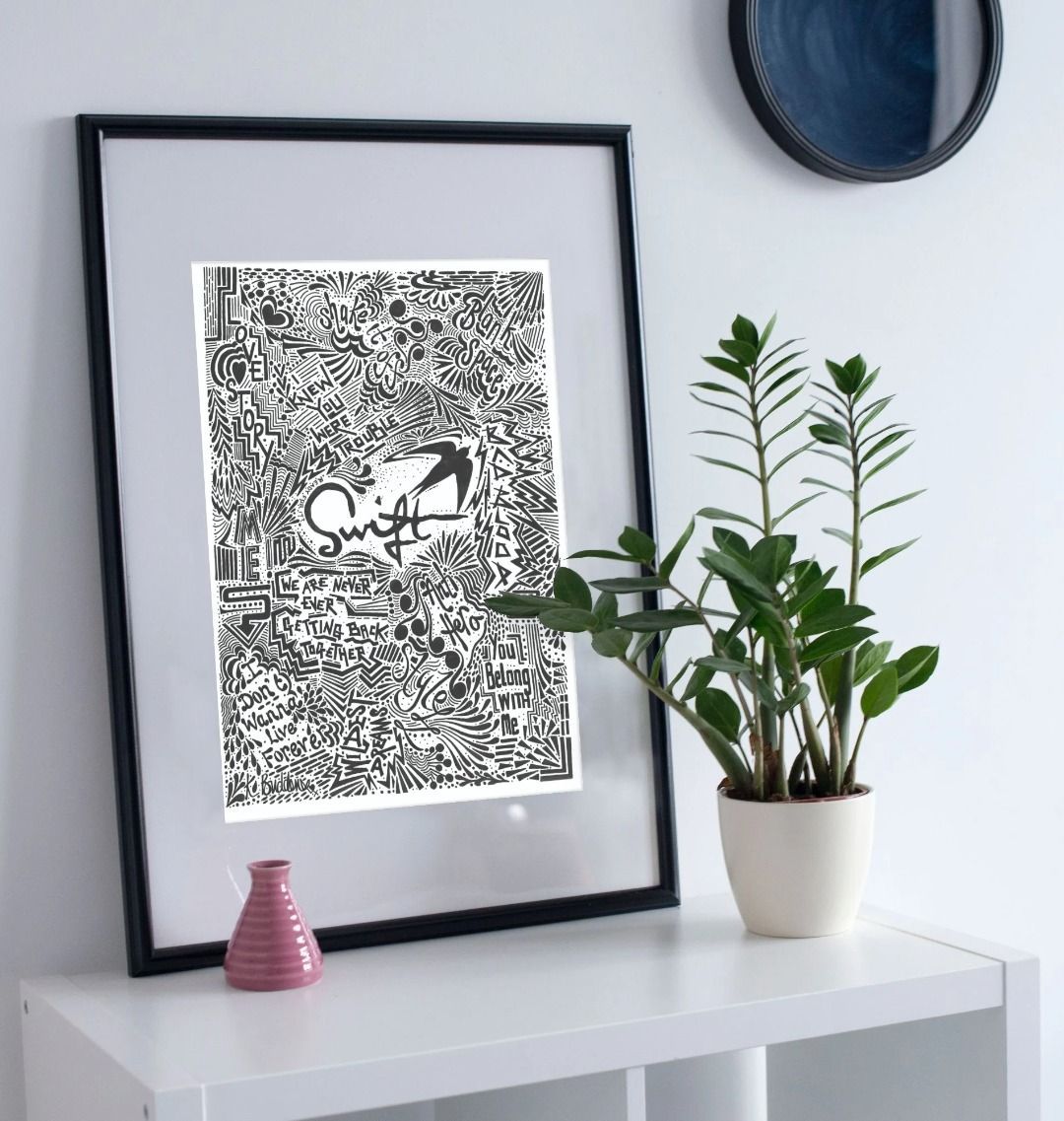 A4 Taylor Swift Inspired Print