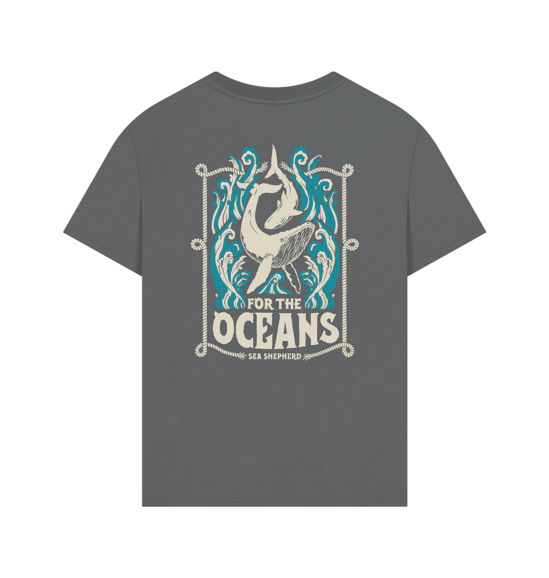 For The Oceans Whales Oversized T-shirt