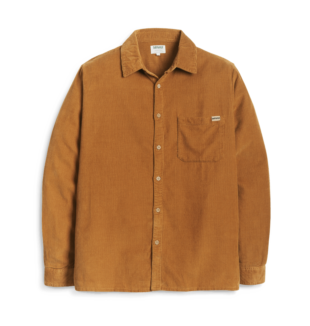 Men's Corduroy Shirt | Organic Cotton Cord Shirt | Rapanui