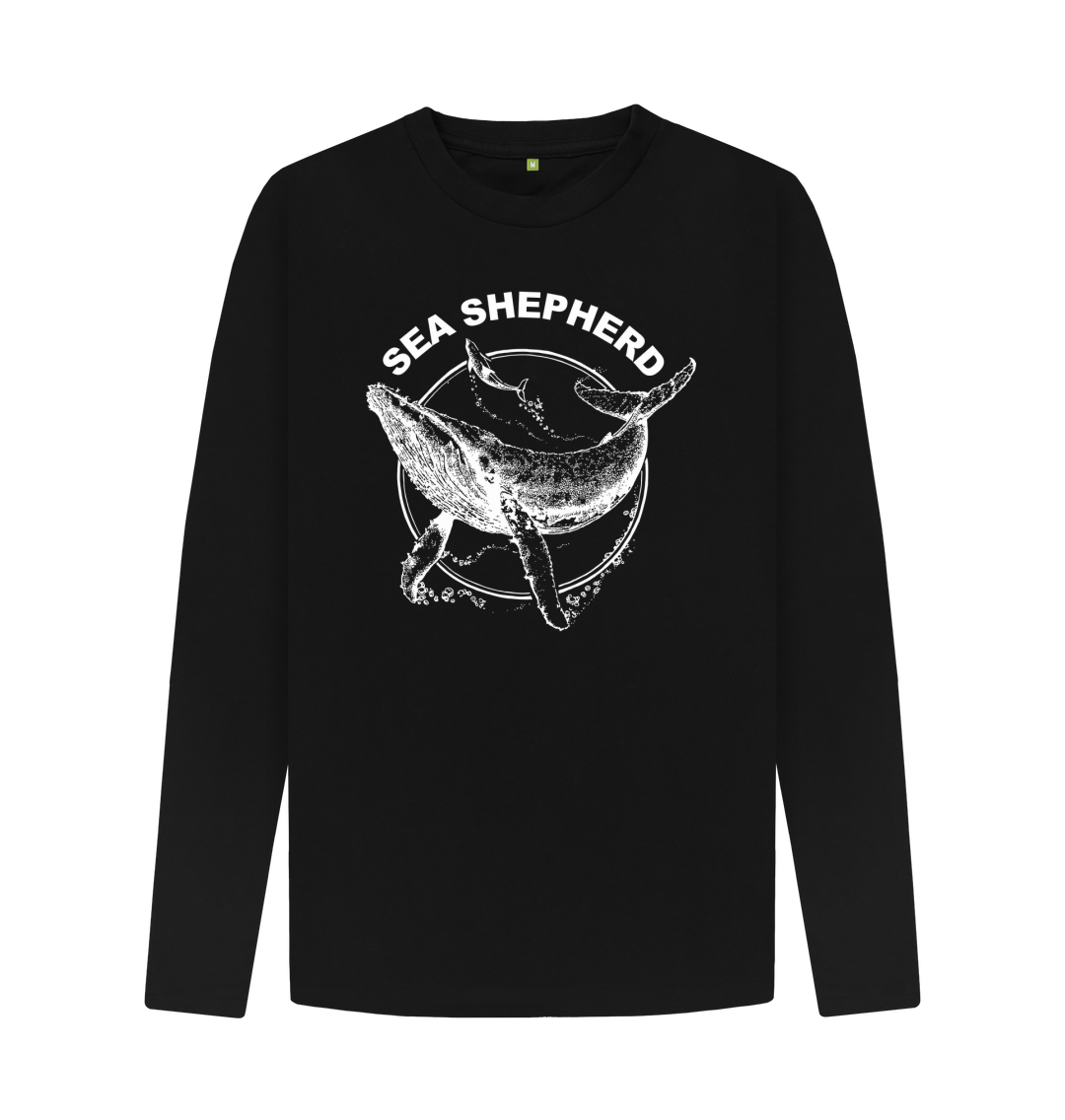 Whale Long Sleeve T-shirt | Official Sea Shepherd Merch