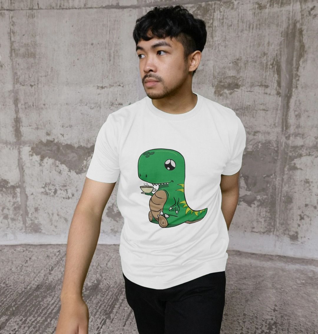 Tea Rex T Shirt | Funny Dinosaur Pun Top | Shirtbox
