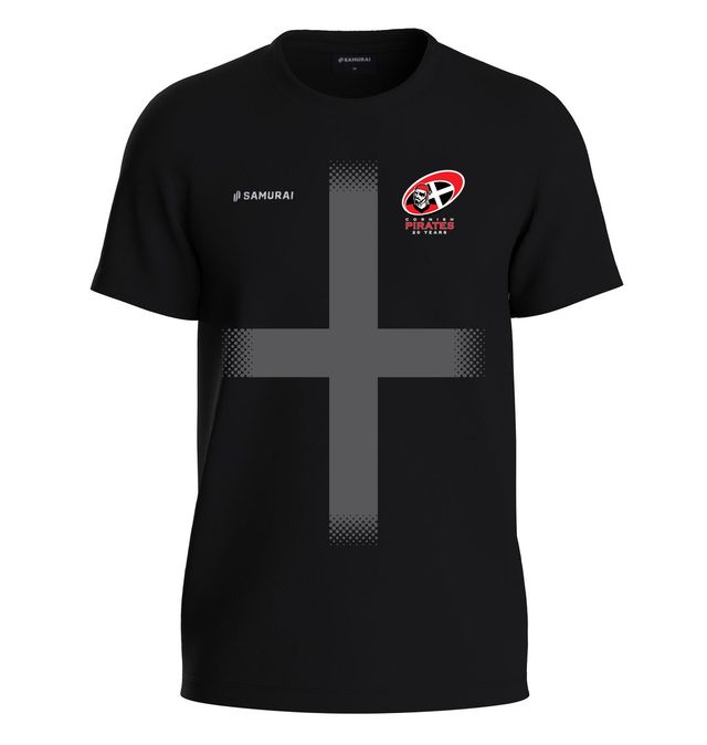 Maillot Rugby Cornish Pirates Samurai Violet - Taille XL, Coupe Serrée, Occasion