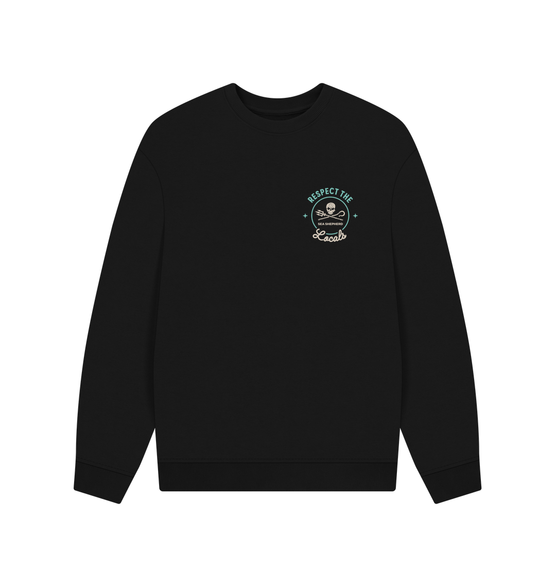 Respect The Locals Oversized Sweatshirt