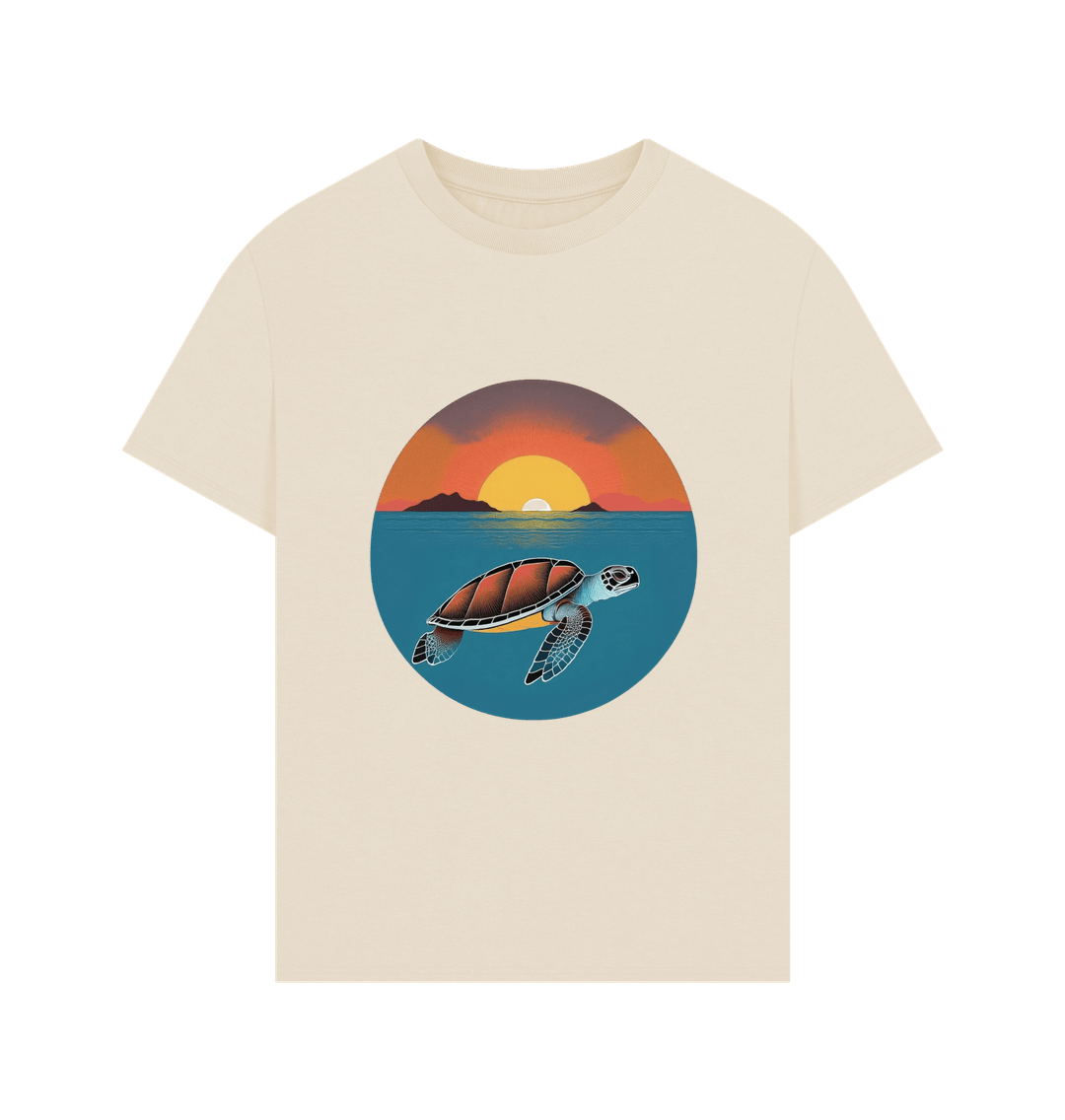 Galapagos Green Turtle - Men's oversized T-shirt