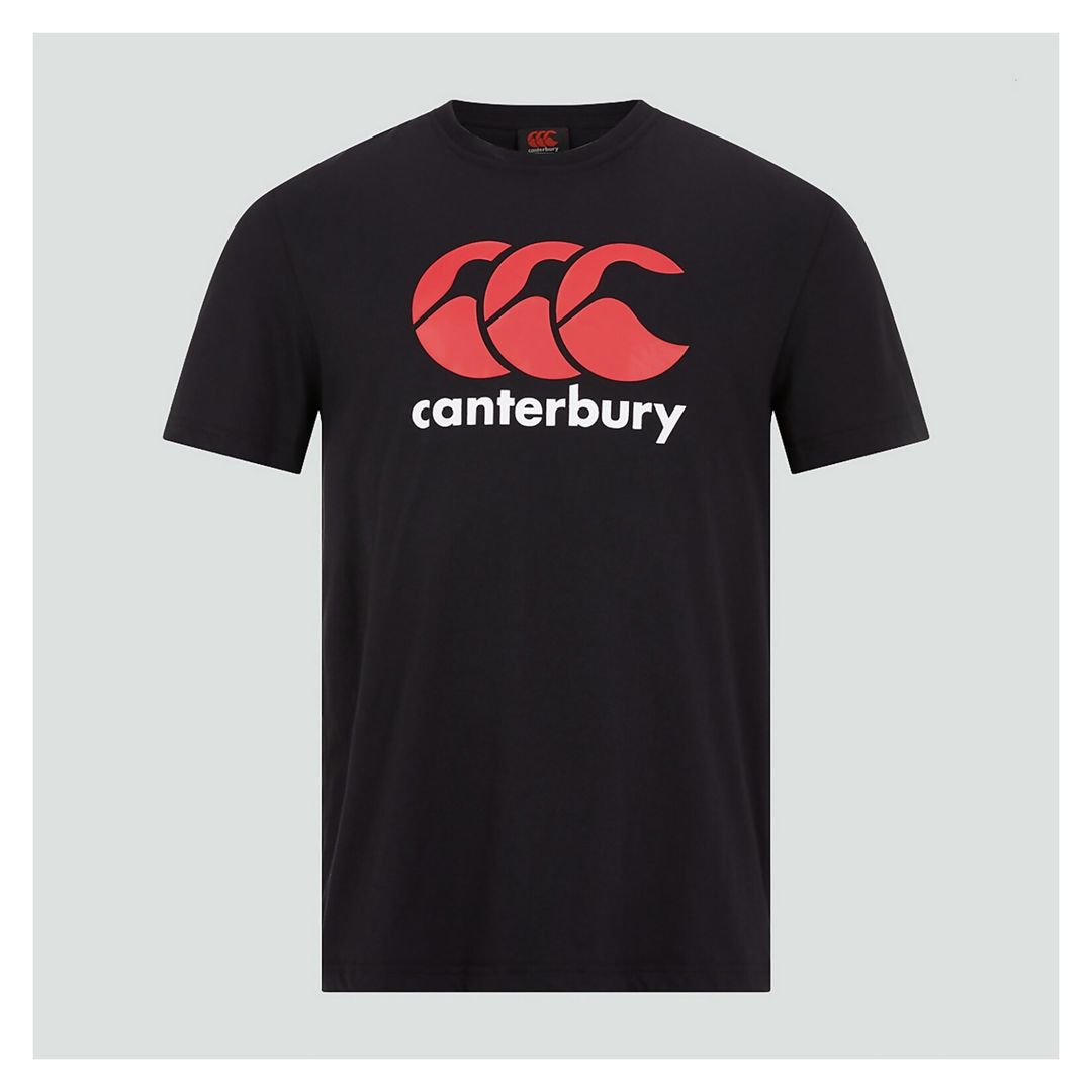 Canterbury CCC Classic Logo Training T-Shirt - Men's Sports Tee, 60% Cotton 40% Polyester, Navy, XL - View #9