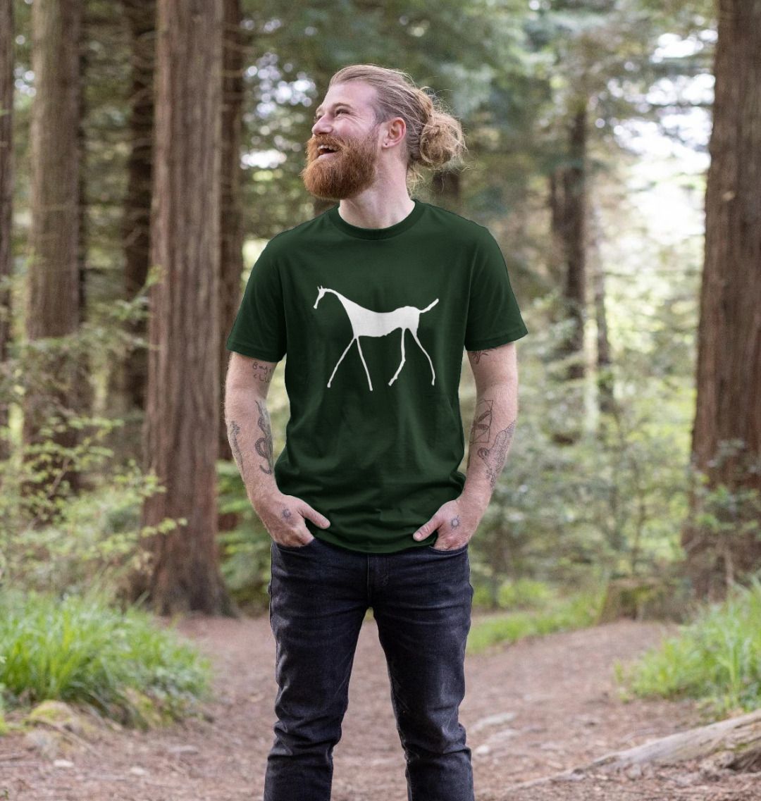 Hackpen White Horse T-Shirt