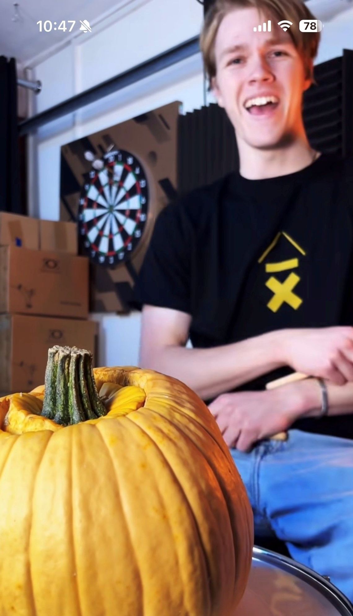 Charlie Gregory from the band False Heads wearing his Above Average DRMMR drummer Ascent tee Charlie Gregory from the band False Heads wearing his Above Average DRMMR drummer Ascent tee