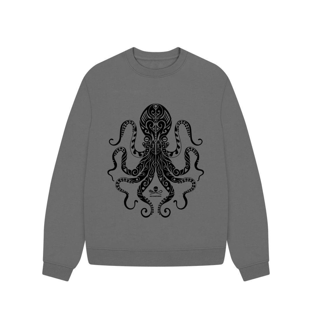 Tribal Octopus Oversized Jumper | Sea Shepherd