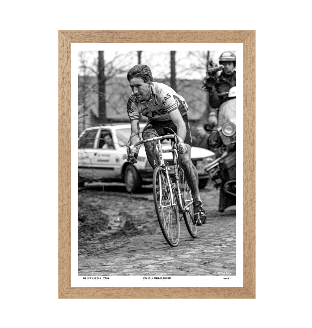 Sean Kelly 1989 Tour de France | Old Poster. BTW -spoke soft