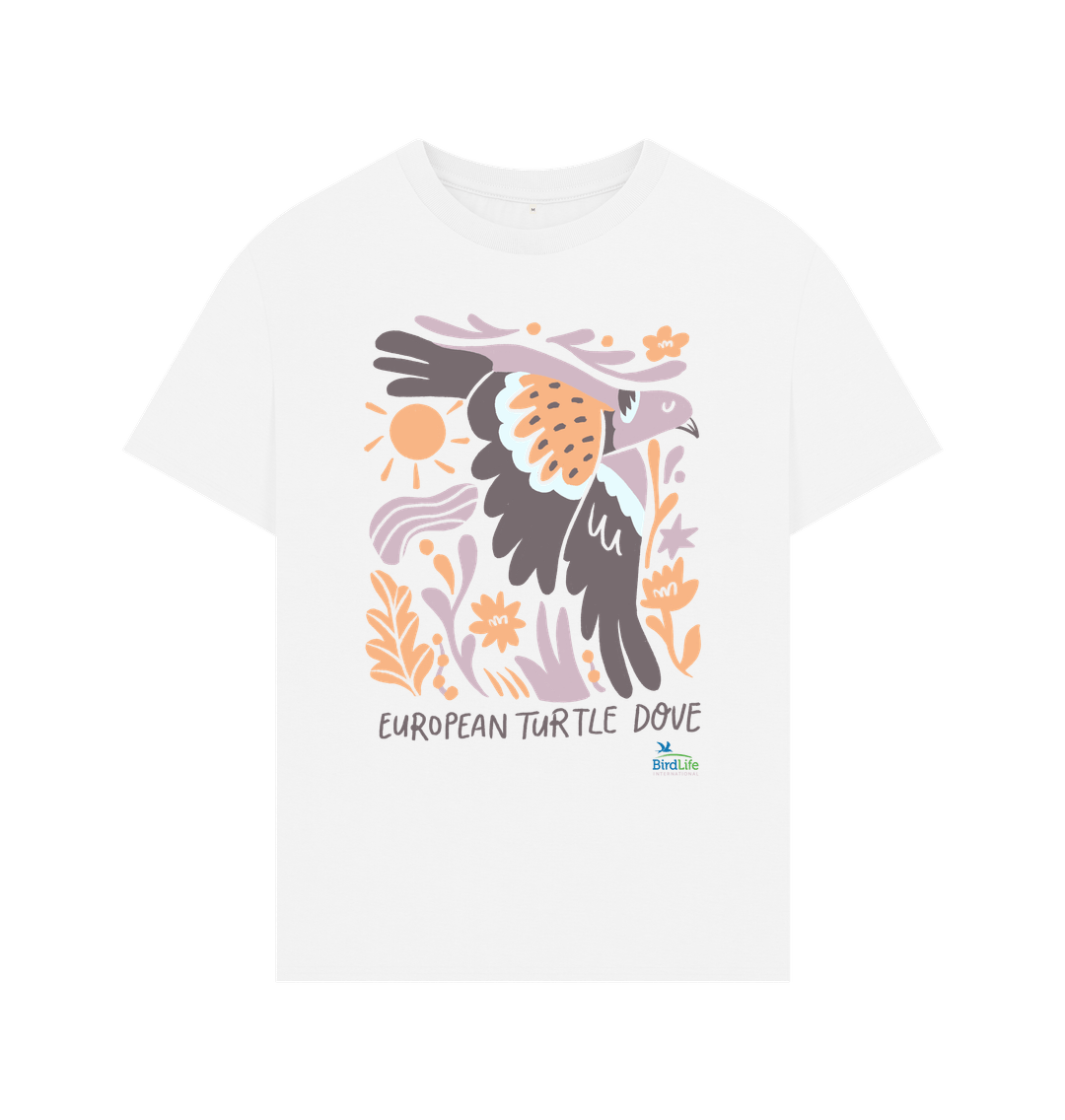 Oversized European Turtle-dove T-Shirt