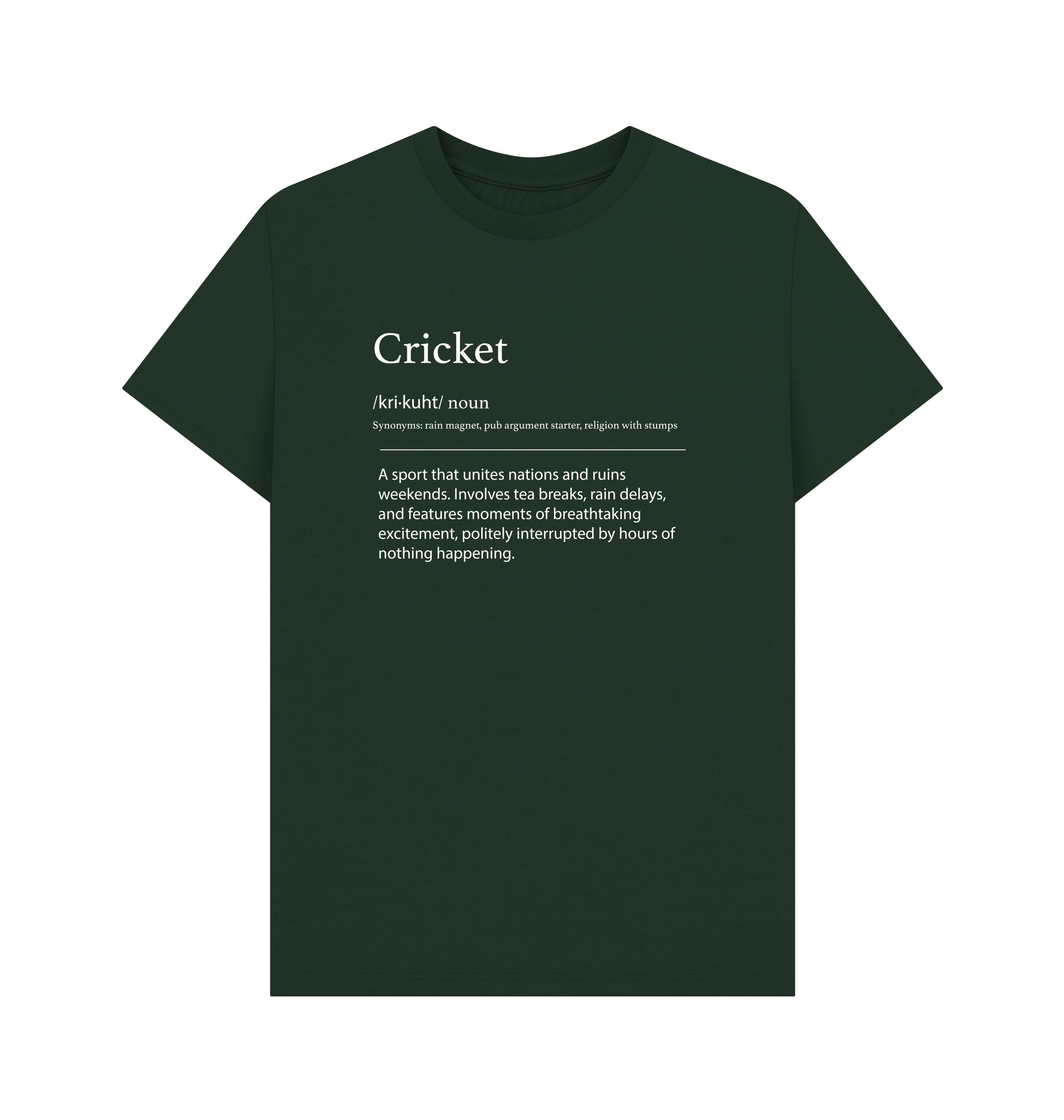 Cricket Definition T-shirt Cricket Definition T-shirt