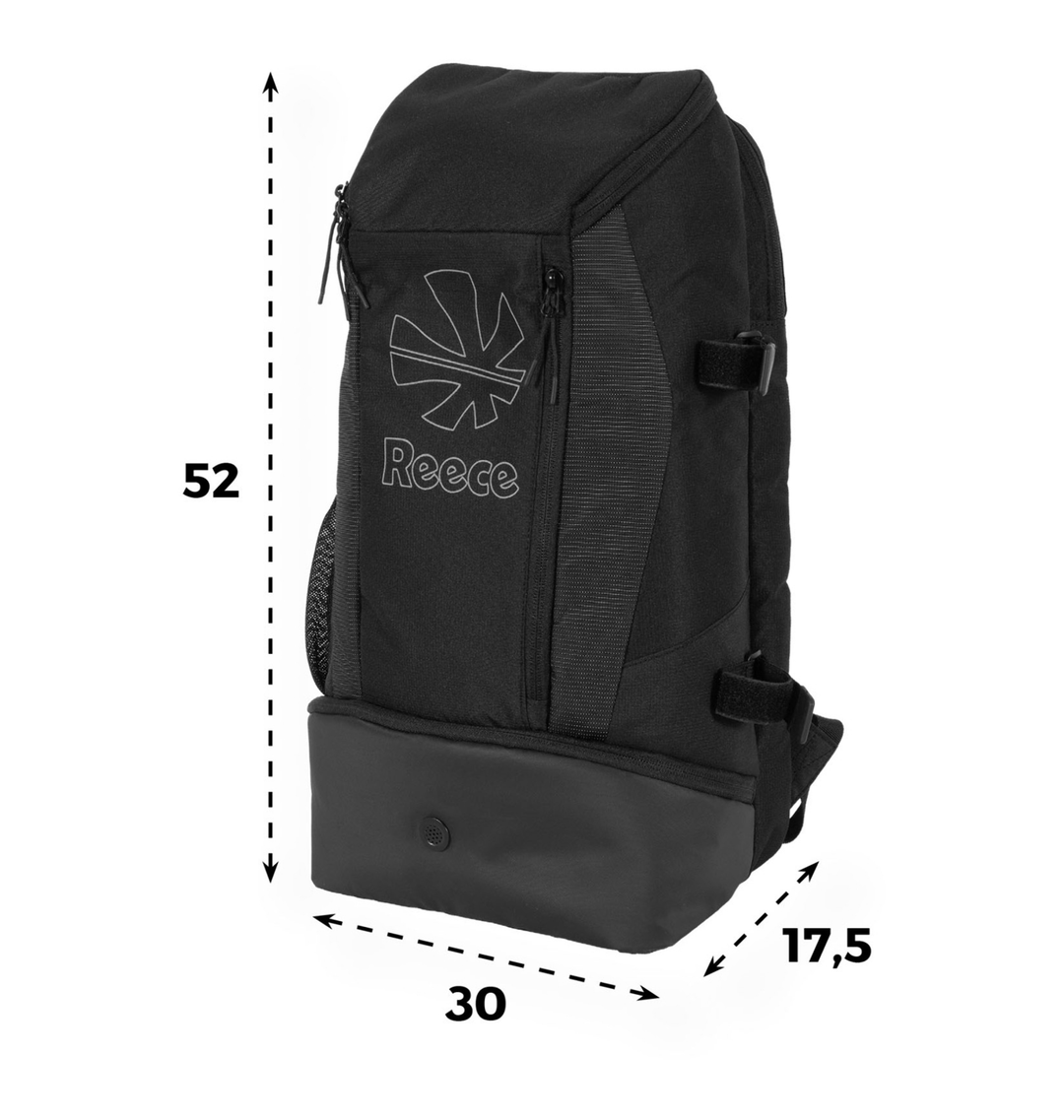 Sac à Dos Reece Derby II Noir - Multifonctionnel Pour Sport, Gym, École Et Hockey