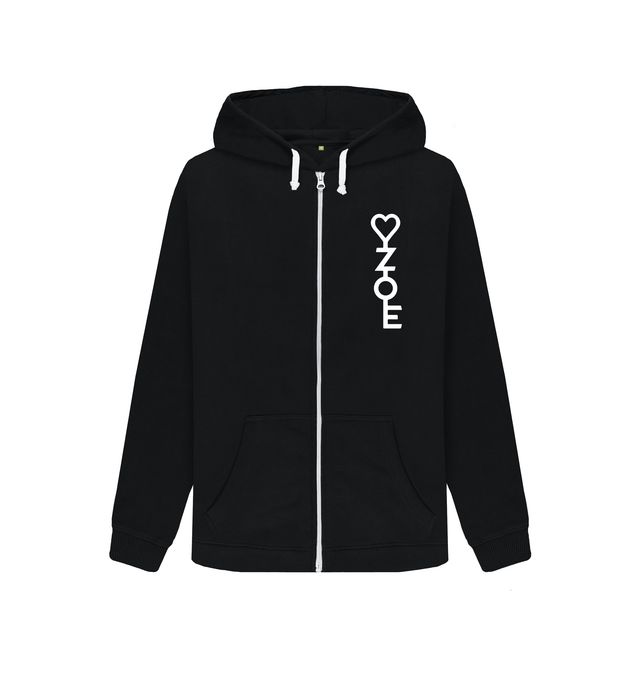 Love is the key, Organic Zip-Hoodie