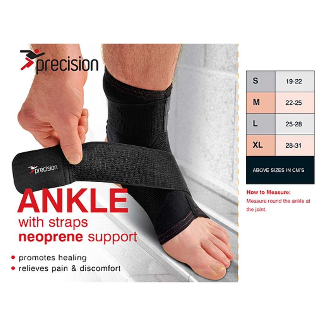 Precision Training Neoprene Back Brace - Small/Medium Black/Red With Support Stays - View #5
