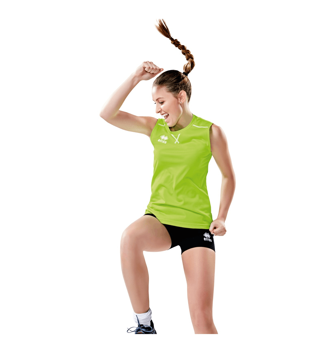 Débardeur De Sport Femme Errea Alison - Respirant, Sans Manches, Col Rond | Pour Entraînement, Fitness, Coupe Ajustée
