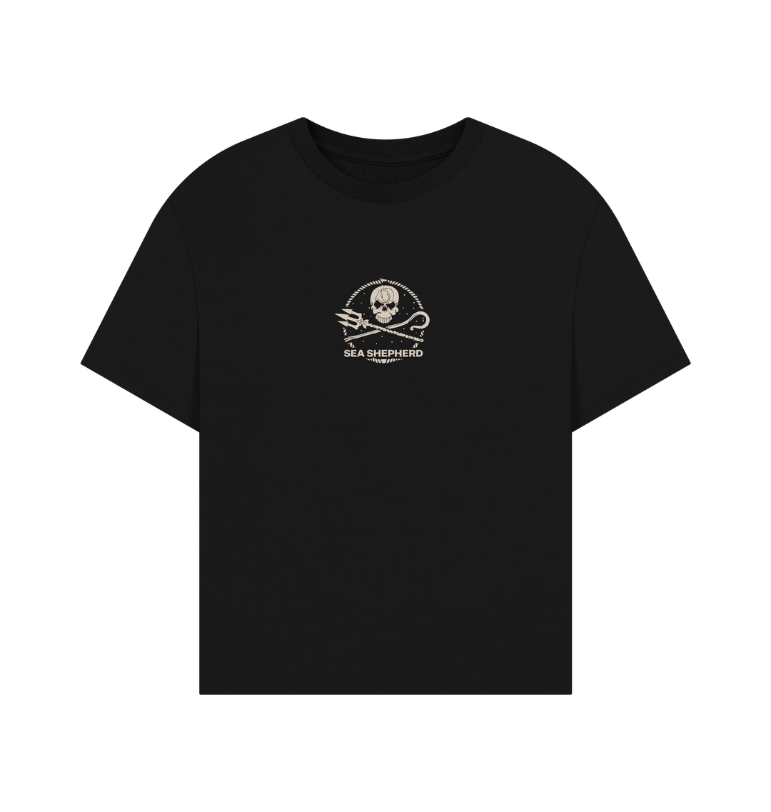 Sea Shepherd Dolphin Oversized Women's T-shirt