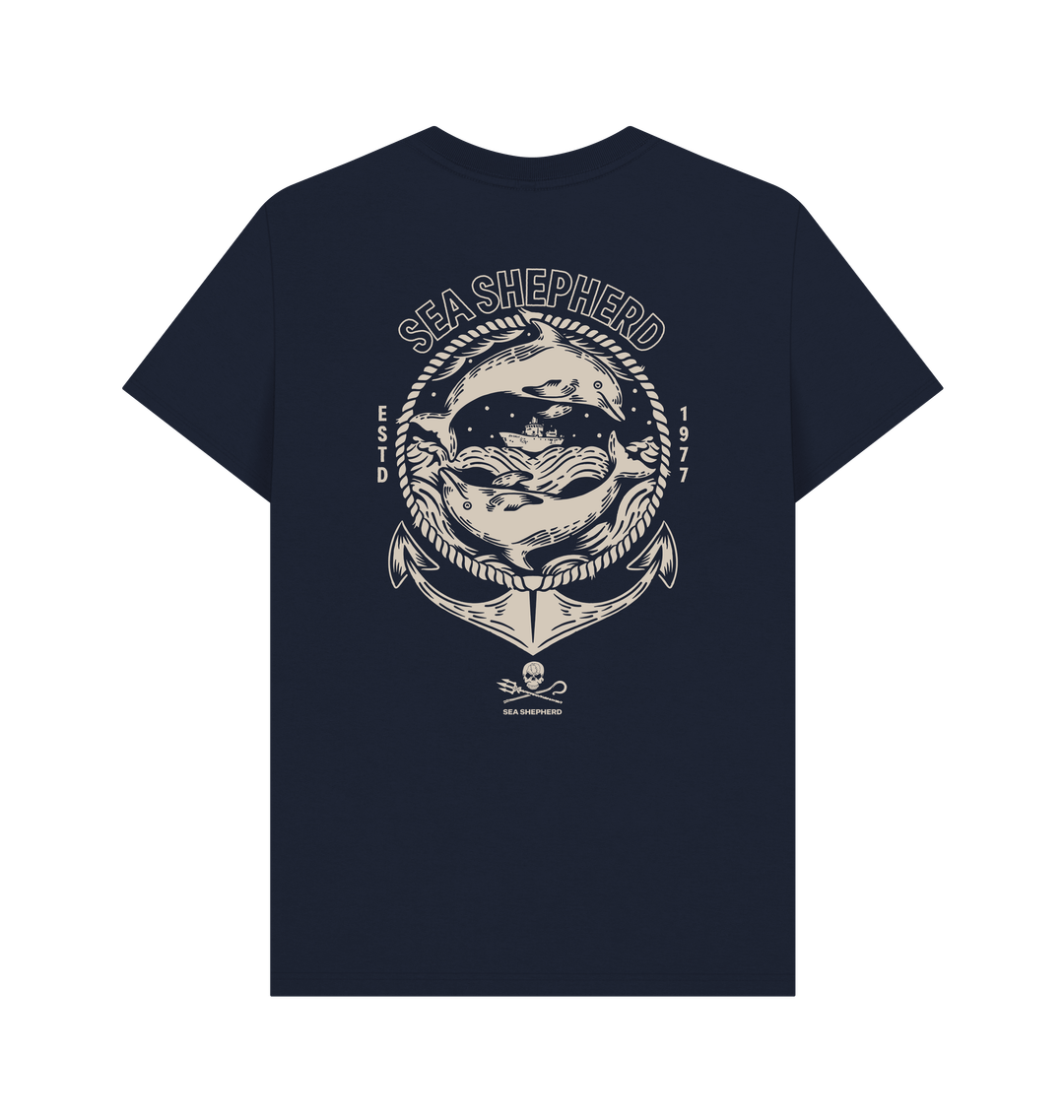 トップス Labyrins Two Dolphins Tshirt Charcoal 新着商品 トップス Shury | White Tshirt Dolphin Two Labyrins
