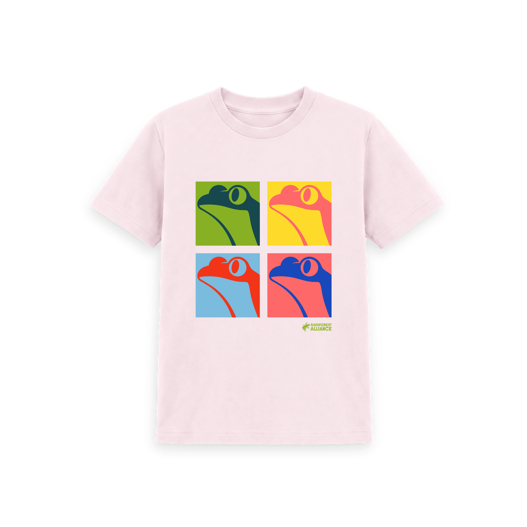 Pop Art Frog Kids T-shirt | Rainforest Alliance Store