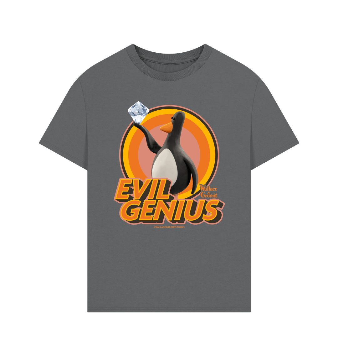 Evil Genius Feathers McGraw Oversized T-Shirt