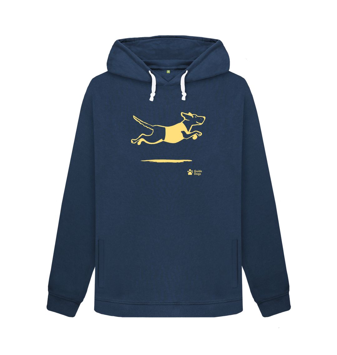 Running Dog Illustrated Unisex Oversized Jumper