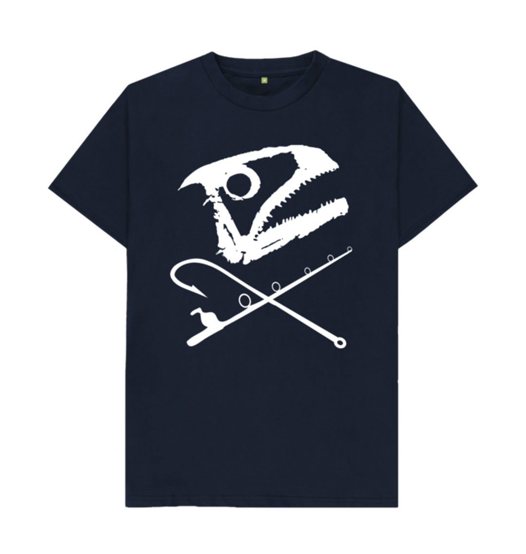 Fishbone Tshirt | Fish Skull T Shirt | Blue Planet Society