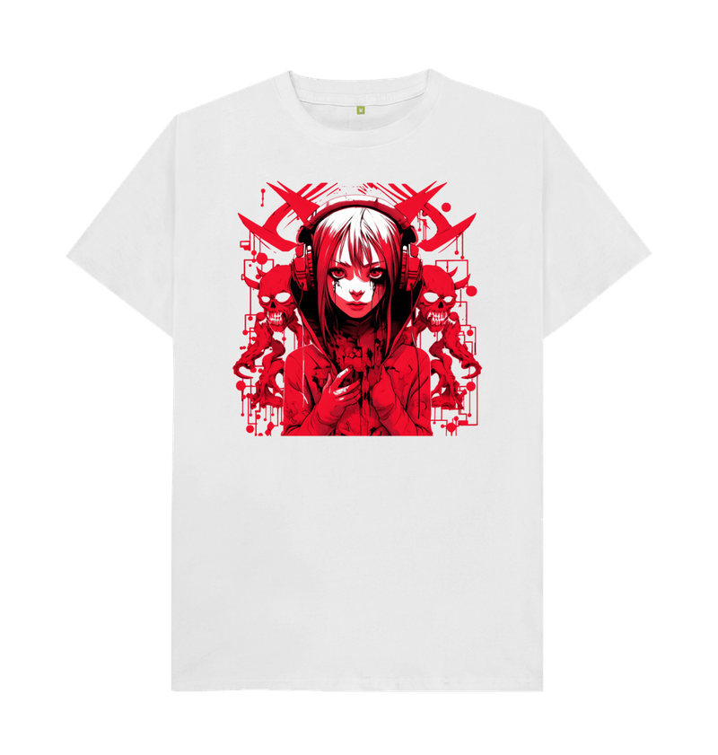 Men's Red Demon Anime Devil Girl T-Shirt