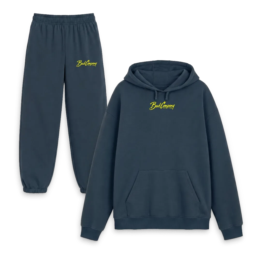 Bad Company Strength Heavyweight track suit– Solar Yellow Signature