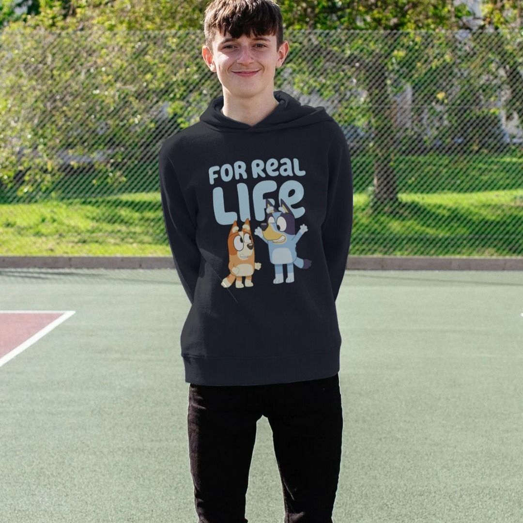 For Real Life Kids Hoodie