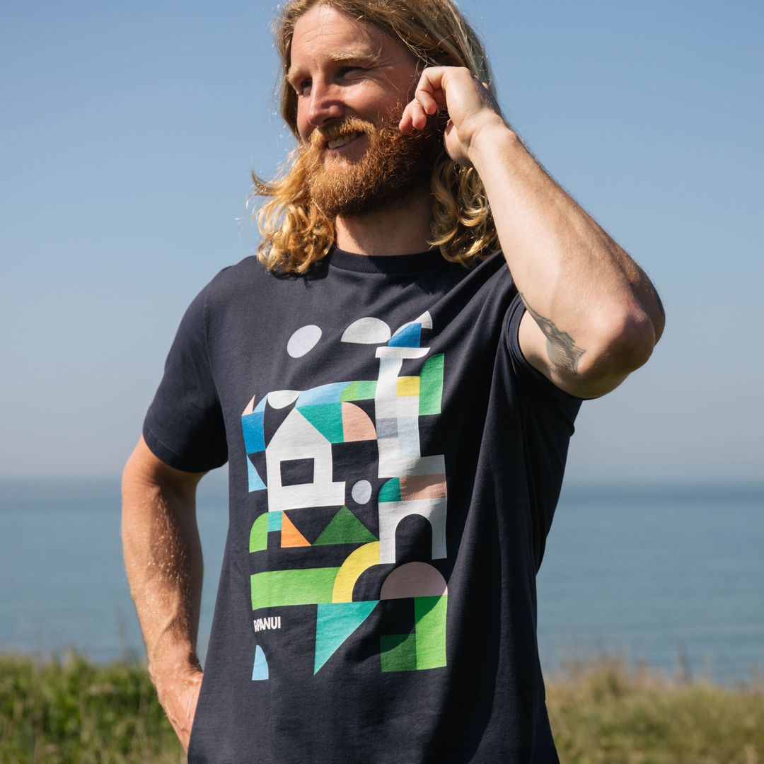 Geometric T-shirt | Abstract Prints | Rapanui