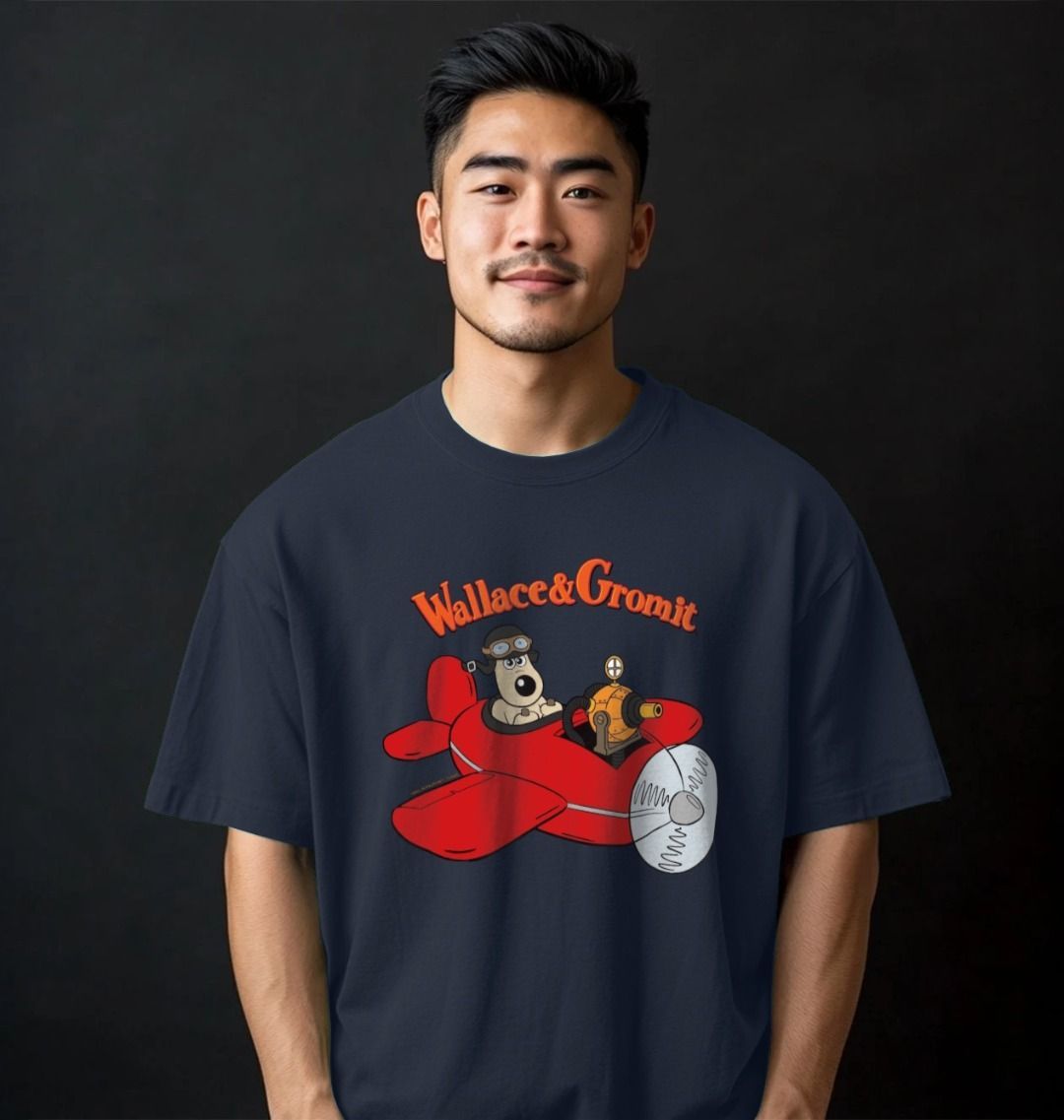 Wallace & Gromit Best Pal Oversized T-shirt