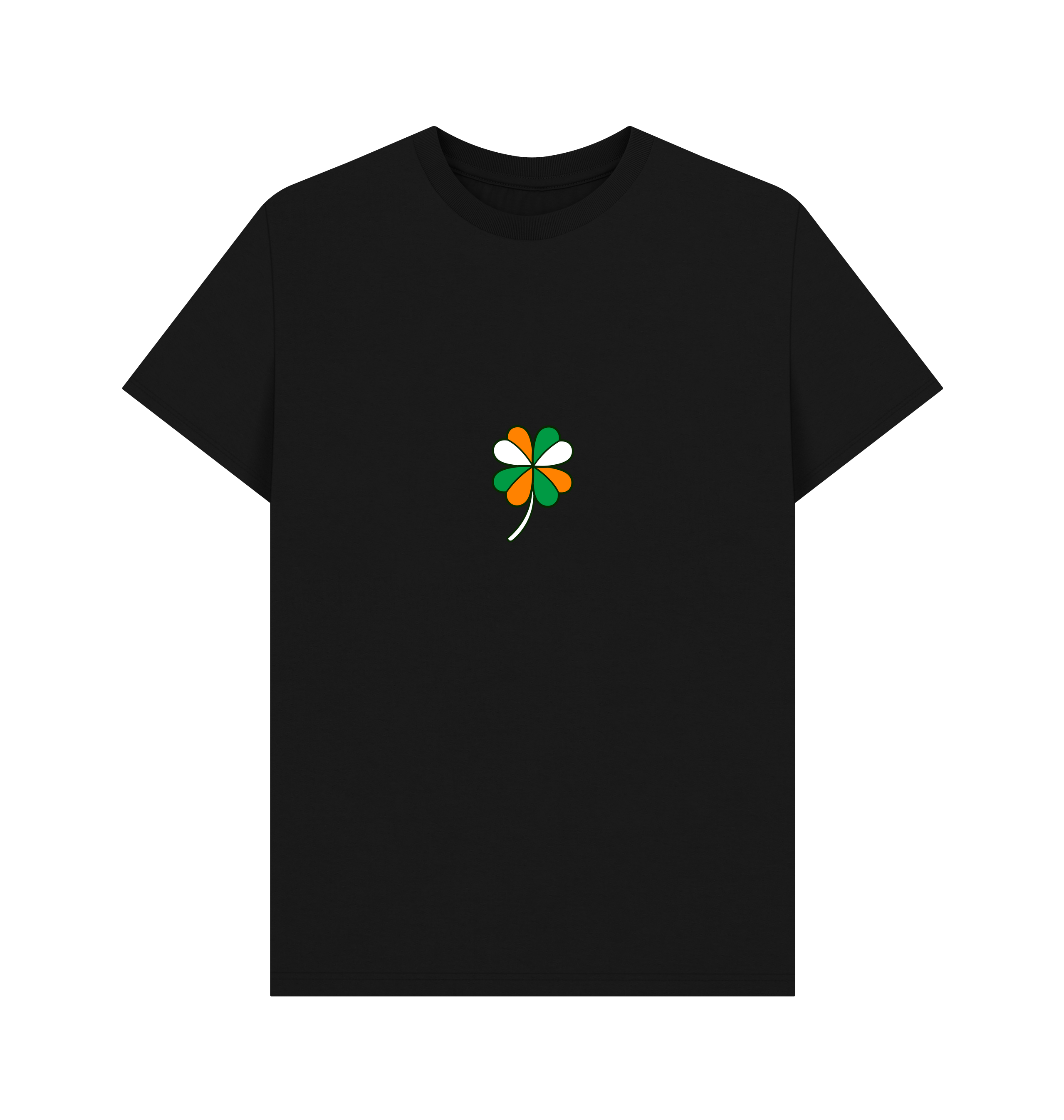 PREMIUM OFFICIAL APOH Irish Flag Clover Black T-Shirt - Picture 2 of 3