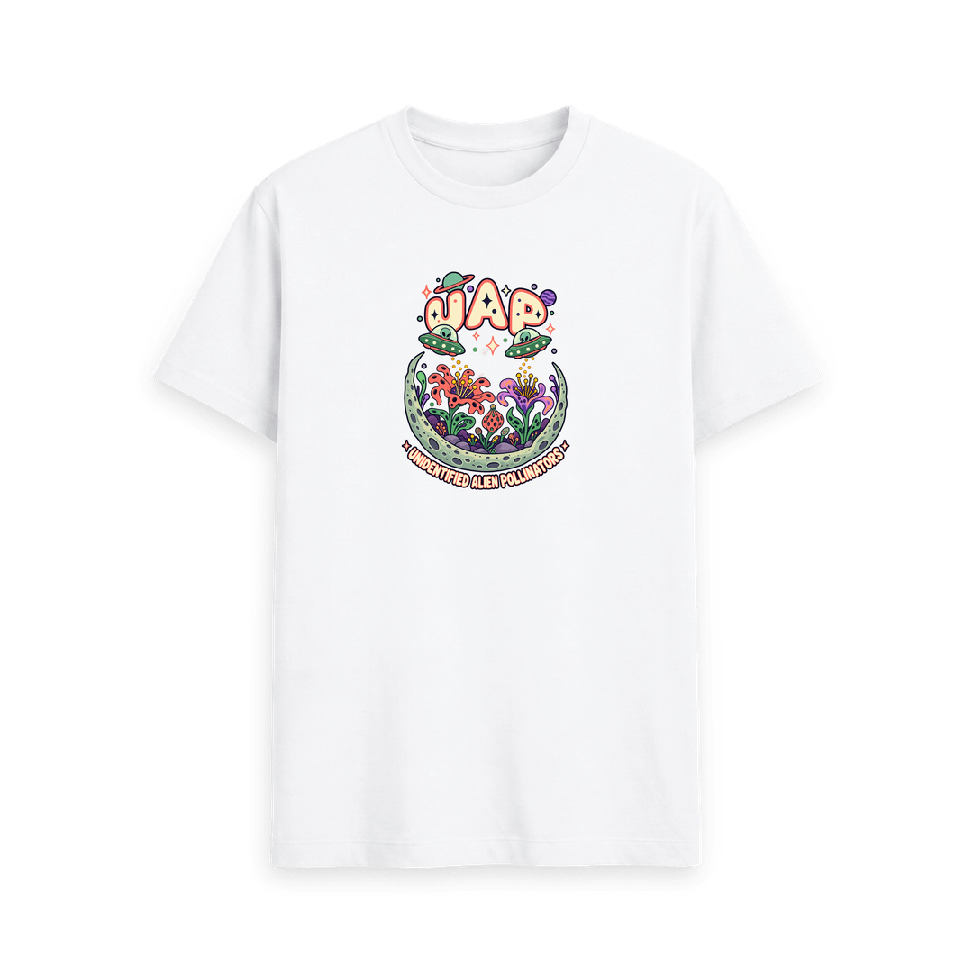 Alien Cosmic Garden T-Shirt | Space T-Shirt | Shirtbox
