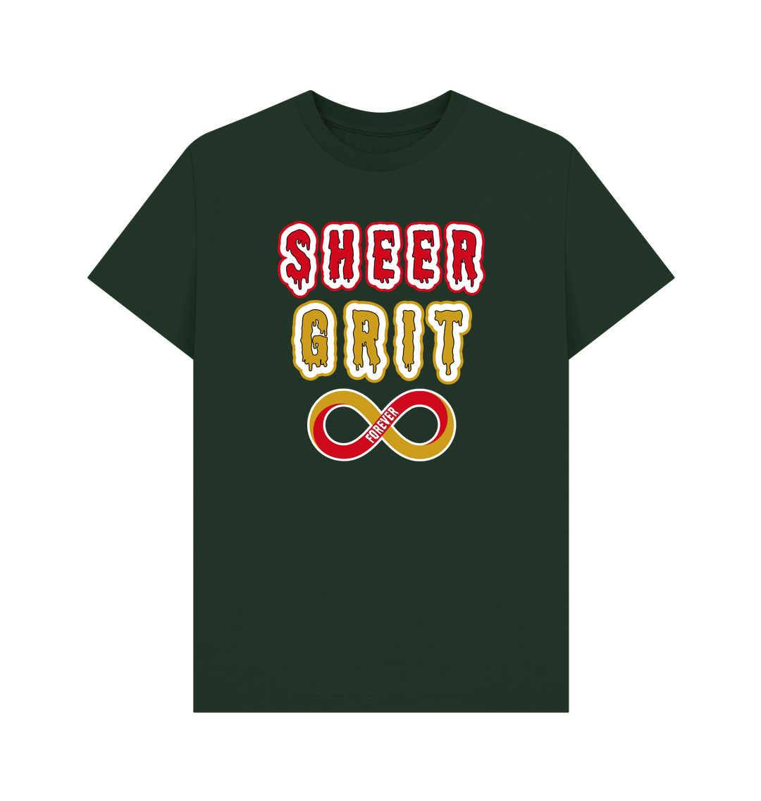 Sheer Grit Forever Organic Cotton Men's T-shirt