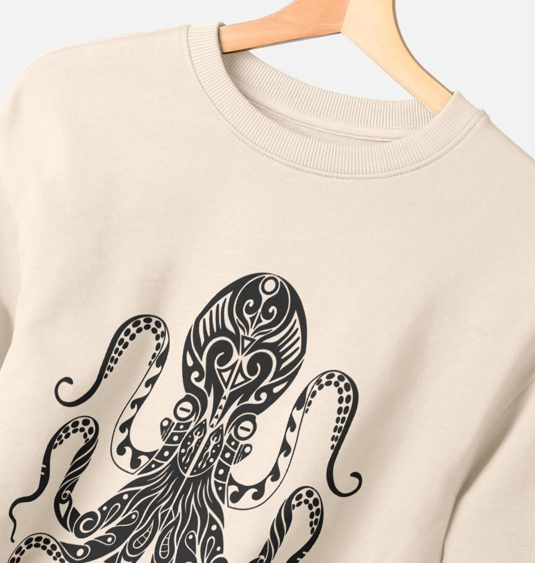 Tribal Octopus Oversized Jumper | Sea Shepherd