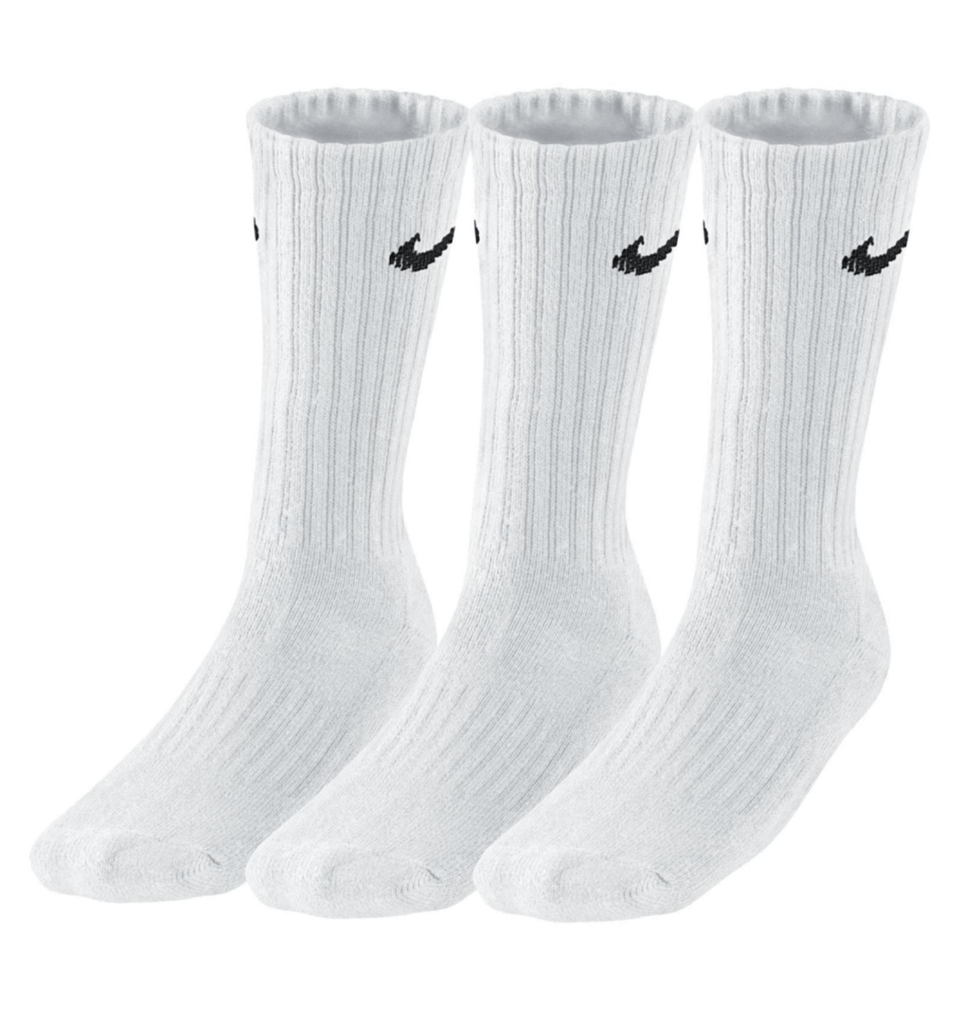 Nike 3-Pack Value Cotton Crew Training Socks