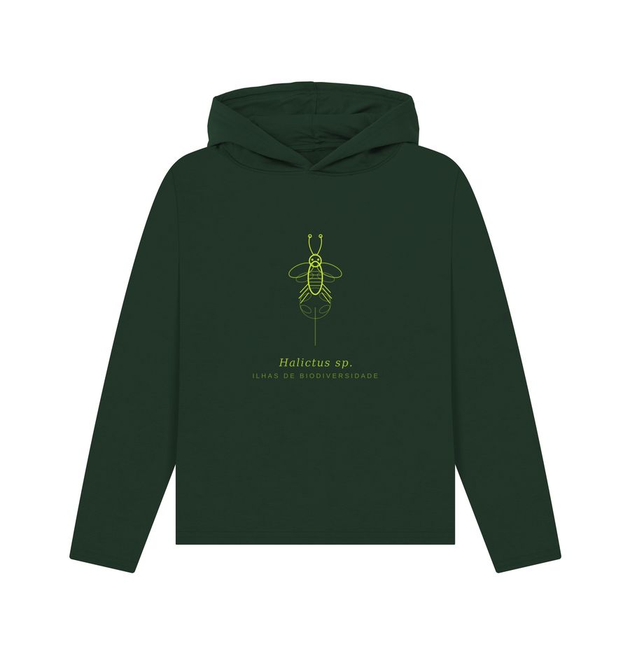 Solitary Bee — Women's Urban Forest Hoodie