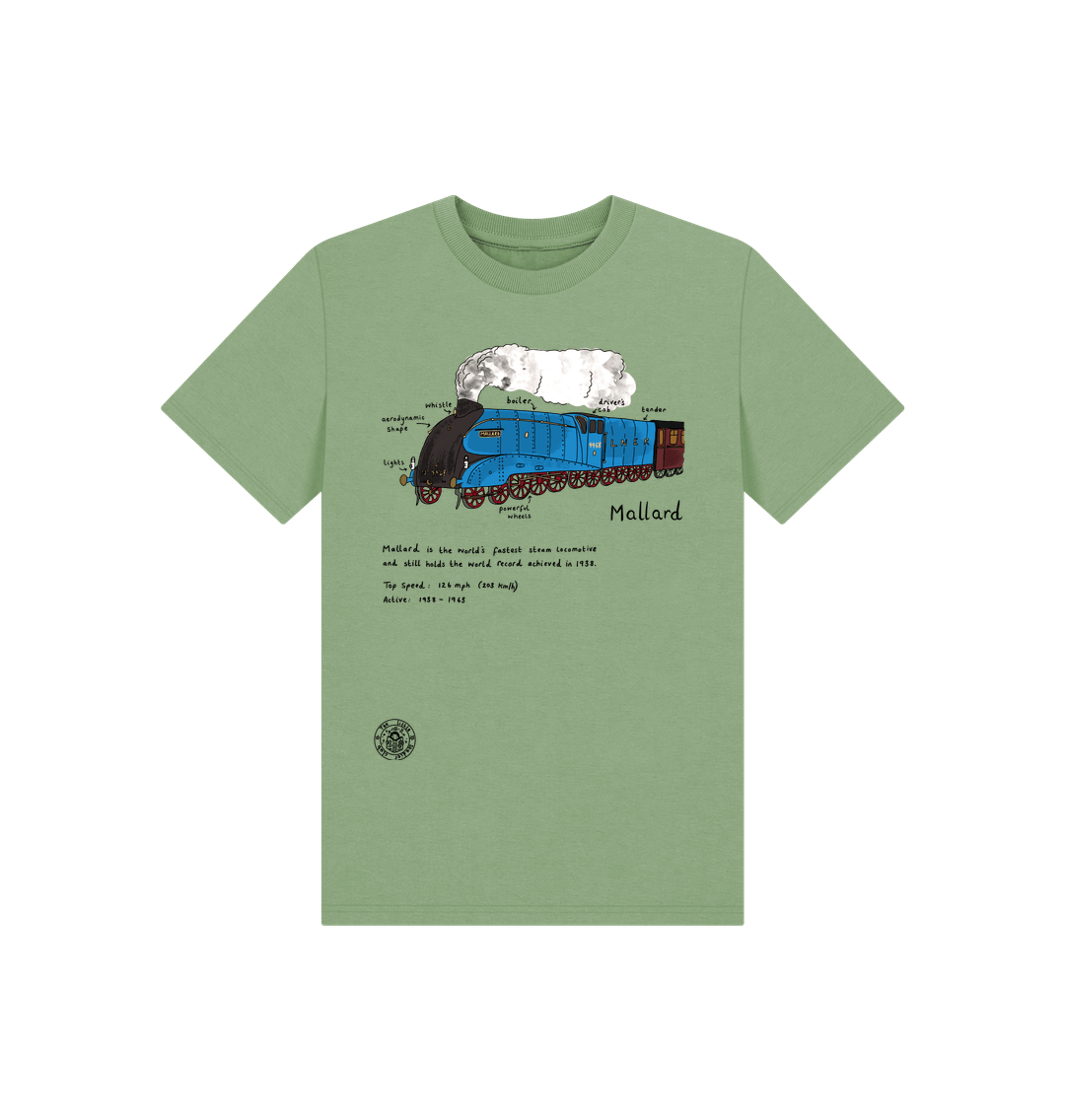 Child Mallard Steam Train T-shirt