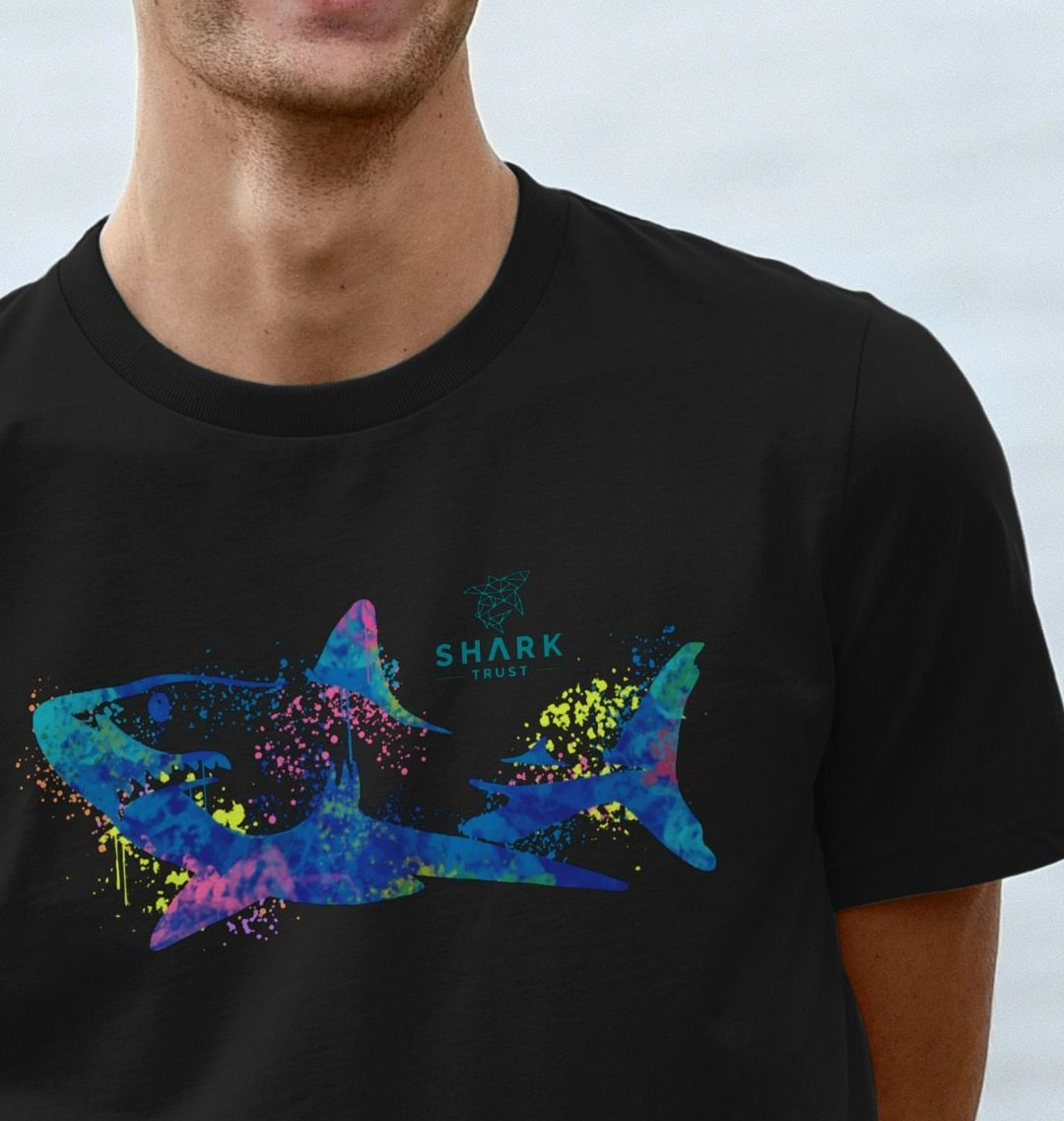 Retro Shark T-shirt | 80s Graphic Tee | Shark Trust
