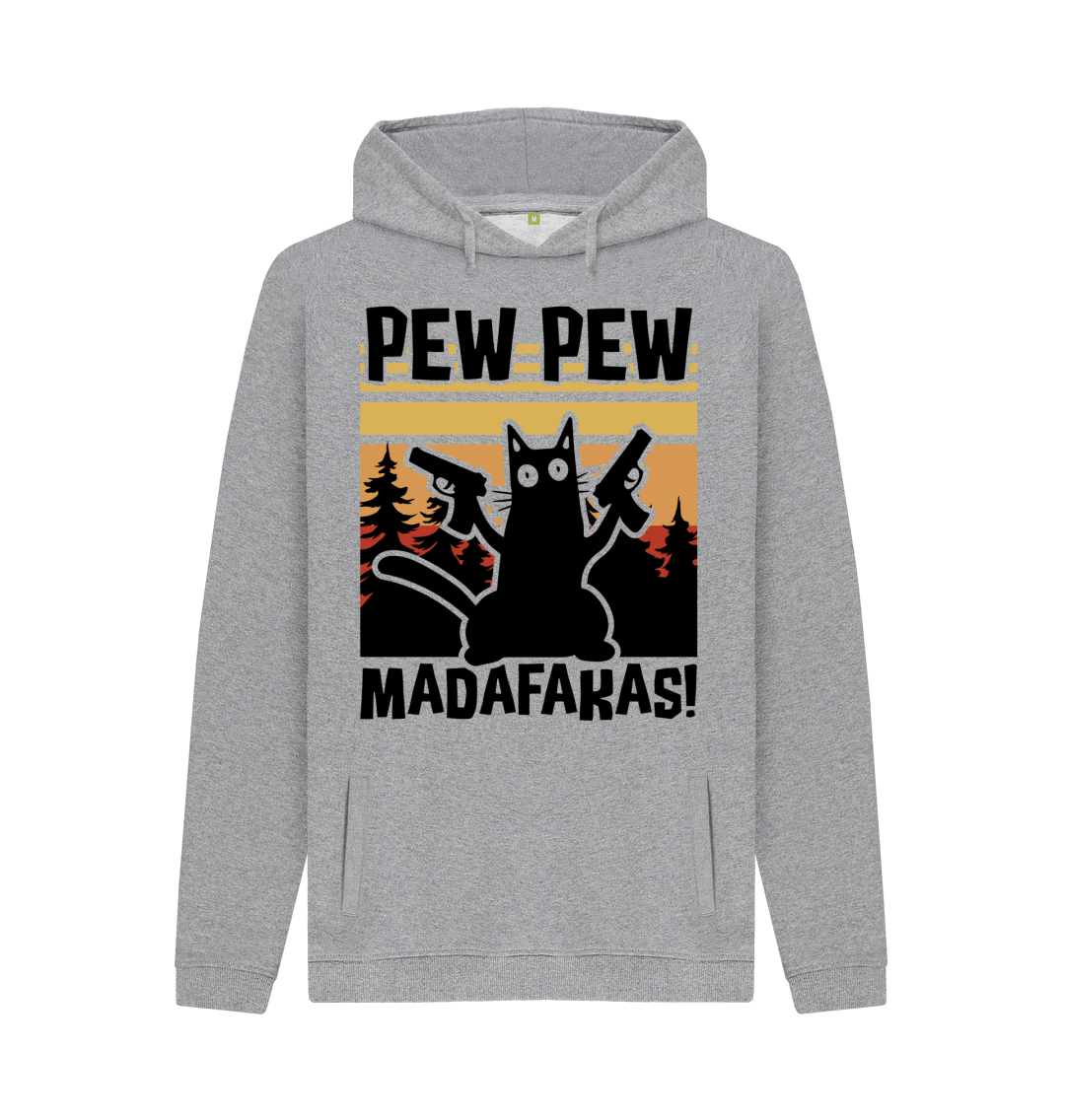 Pew Pew Madafakas Hoodie | Funny Cat Hoodie | Shirtbox