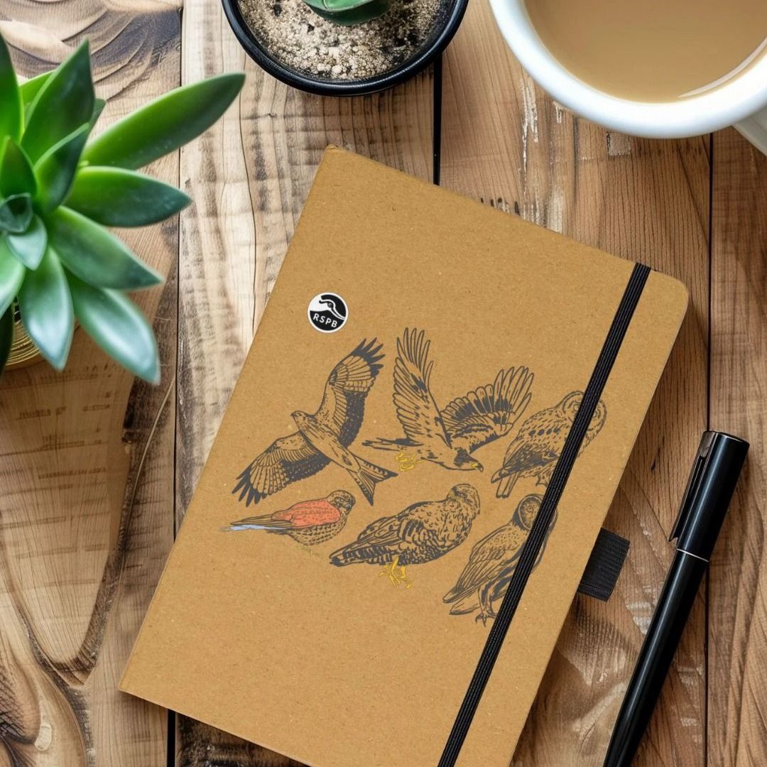 Birds of Prey Notebook | Bird Lover Notebook | RSPB