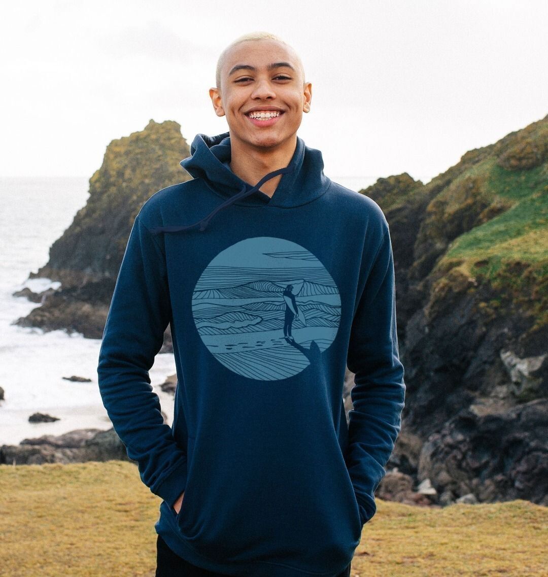 Polar Bear Hoodie | Geometric Design | Rapanui